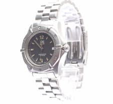 [EXC+5] TAG HEUER Professional WE1210-R 34mm Black Dial Quartz Mens Watch JAPAN