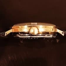 [GOLD DIAL] Vulcain Calendate Automatic Day Date 35mm Vintage Watch