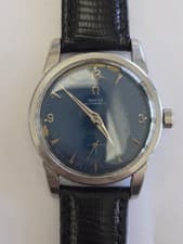 Vintage Omega Seamaster Blue Dial Swiss Automatic Movement-490
