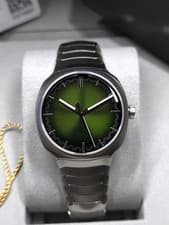 H. Moser & Cie  Streamliner Matrix Green 6201-1200 | Full Set NIB 4/2026