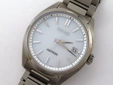 Seiko Astron SBXY029 White Dial Solar Men's Watch