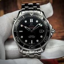 Omega Seamaster Diver 300M Black Dial No-Waves 41mm 212.30.41.20.01.003 Full Set