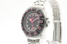 [Exc+5] TAG Heuer Formula 1 377.508 Quartz Watch Black Pink Dial Ladies JAPAN