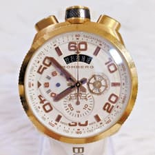 BOMBERG NEON BOLT-68 BS45CHPBA031-3 White Dial Men's Quartz chronograph Watch