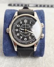 Hamilton GMT Dual Crown Automatic Watch 43mm Rubber Strap wrist 20cm/7.9in