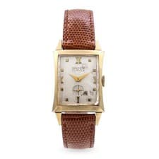 Vintage 10k Gold Filled Gruen Curvex Mens Manual Wind Watch