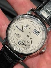 A. Lange & Sohne Lange 1 Timezone Boutique Limited 150 Pieces Platinum 116.025