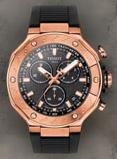 Tissot T-Race Chronograph 45mm Black Dial Men's Watch T141.417.37.051.00