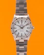 Rolex Airking 34mm 14010 White Roman Dial