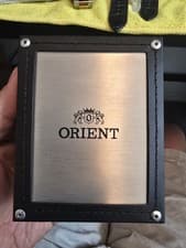 Orient Mako Solar Chronograph Blue Dial RA‑TX0201L New Full Set Men’s Watch