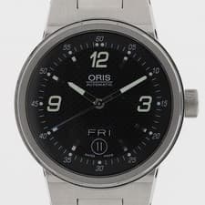ORIS 7560 Williams F1 WATCH black SS AT