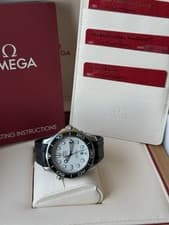 Omega Seamaster Diver 300M 210.32.42.20.04.001 White Dial Rubber Strap B&P 2023