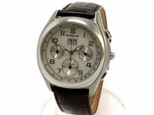 Edox Rechronograph Big Date Automatic White Dial 45001-3AAN 42mm Men's Unused