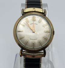 1950's Vintage Hamilton Automatic Kinematic I 10k R.G.P. Swiss Made