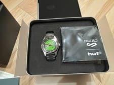 Seiko 5 Sports HUF Limited Edition SBSA323 SRPM09 Unused Auto Watch w/ Box