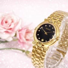 Good Condition Gucci GUCCI 9200L Date 11P Diamond Watch GUCCI,19368