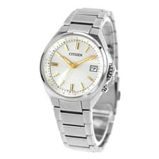 Citizen CB1160-55A Silver Titanium Direct Flight Atomic Radio Solar Men Watch