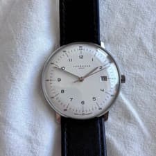 Junghans Max Bill Mega Men's Watch 38mm White Dial from JP
