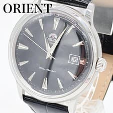 ORIENT Bambino Automatic Watch Black Dial Date Classic Dress Watch