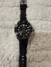 2024 Omega Seamaster Diver 300M Automatic Black Wave Dial – Full Set – Warranty