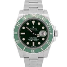 2012 PAPERS Rolex Submariner Date HULK GREEN Steel 40mm 116610 LV Watch BOX