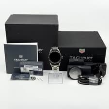 TAG Heuer Watch Connected SBF8A8001 Silver Men's Auth Rare w/Box, Warranty