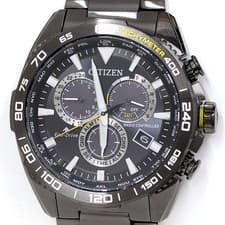Citizen Promaster CB5037-84E LAND Chronograph Solar Radio Mens Watch #0002