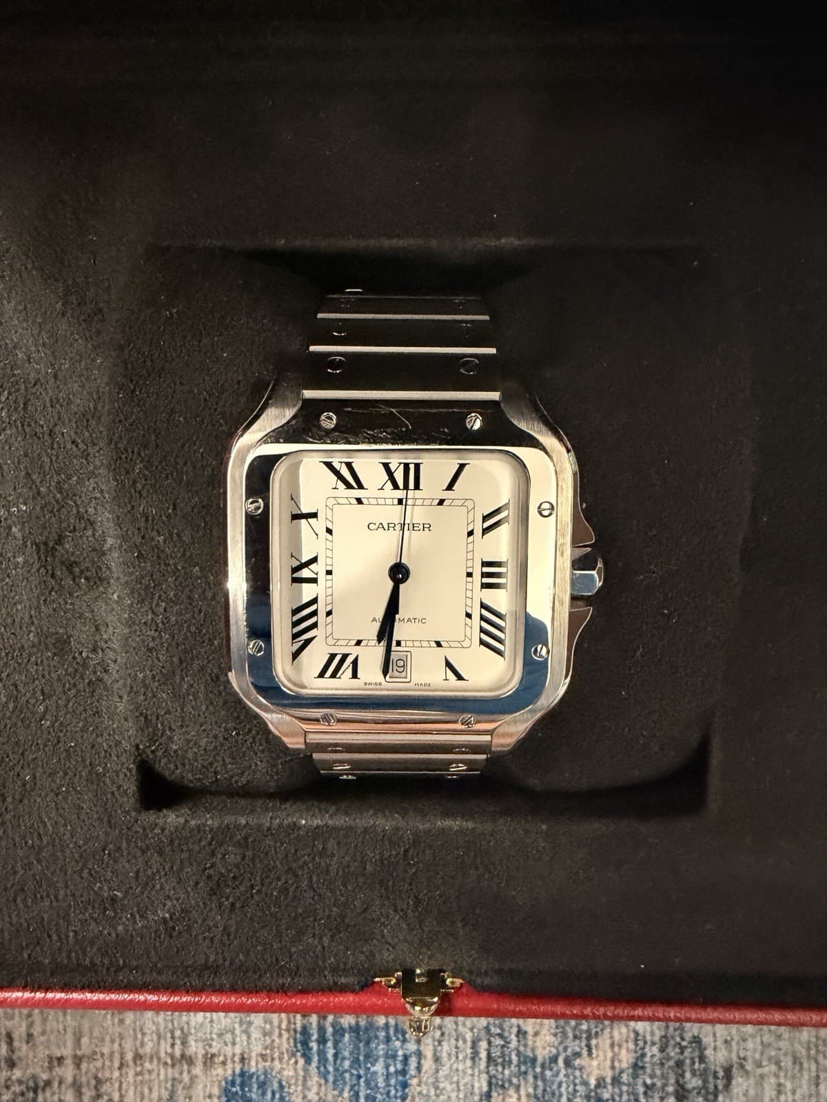 Cartier Santos de Cartier Large — WSSA0018 (4072) | Complete Set (2022)