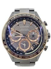 CITIZEN ATTESA Act Line Satellite Wave CC4016-67E Men's Watch From Japan G0413