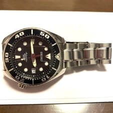 Seiko Prospex Diver Scuba 6R15 Automatic 200m Black Dial Mens Watch Japan