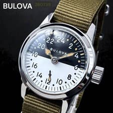 BULOVA Vintage Military Watch USN Automatic Hand-Wound Timepiece
