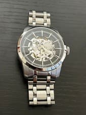 Hamilton Railroad Skeleton Black American Classic Wristwatch