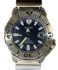 Seiko SZSC003 Prospex Monster automatic diver watch w/Box & Paper & Spare Parts