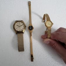 Bulova watches * LOT * as is, for parts, not working