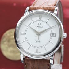 [NEAR MINT] OMEGA De Ville Prestige 7824.21 Date Quartz Women's From JAPAN Z253