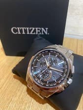 CITIZEN ATTESA H804-T018696 Eco-Drive Titanium Watch