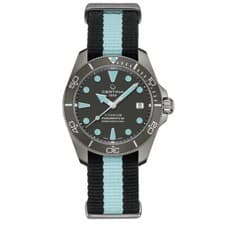 New Certina DS Action Diver 38mm Grey Dial Men's Watch C0328074808100