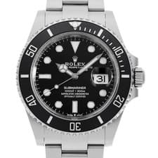 ROLEX SUBMARINER Date 126610LN black Random Number second hand mens