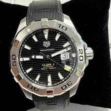 Aqualayer 300 Auto Premium Watch, Lightly Used, Black/Blue/Gray Official