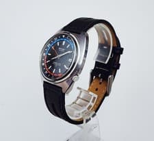 Men's JAPAN Vintage 1973 AUTOMATIC GMT Watch SEIKO "Navigator Tmier" 6117-6419