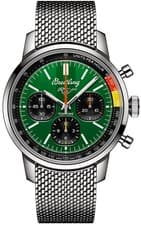 Breitling Top Time Ford Mustang AB01762A1L1A1 Steel Bezel Green Dial Men's Watch