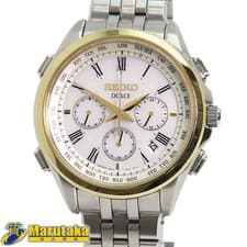 Seiko DOLCE SADA038 8B92 0AJ0 Flight Expert Solar Radio Men s Watch with  SEIKO