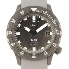 Sinn U50DS Diver's Watch SS Rubber Band Auto Winding