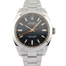 Rolex 116400 Milgauss Black Dial 40mm 2010 Box & Papers V-Serial