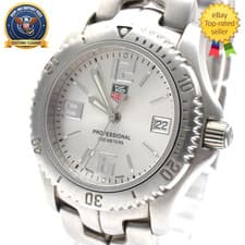[MINT Box] TAG Heuer WT1212 Professional 200m Link Silver Dial 35mm Men's Watch