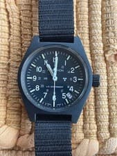 Marathon GPM WW194003-BK Mechanical Military Watch USGI NIB with Gov logo