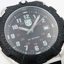 LUMINOX G-Collection X2.2132 Japan Exclusive Silver Black Case Mens Rubber Boxed