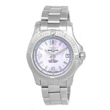 Breitling Colt 36 Women's Mother of Pearl Dial Quartz Watch A7438911-A772-178A