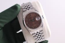 Rolex Datejust 36 mm Jubilee Salmon Dial Roman Numerals  16234 Men's Watch