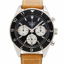 TAG Heuer Autavia CBE2110 Automatic Chronograph 42mm Black Dial Box and Card JP